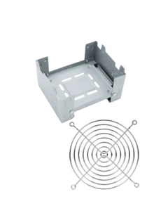1pc/2pcs Random Style Camping Portable Solid Fuel Stove, German Folding Stove, Cartridge Stove, Foldable Outdoor Stove, Metal Iron Net - Silver - View 12