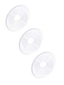 Bộ 2/3 miếng đệm bảo vệ đế sạc bàn chải đánh răng điện, miếng đệm thoát nước cứng, phù hợp với bàn chải đánh răng điện (không chứa silicon), có thể ngăn ngừa cặn bẩn và vết ố, giúp thu gom hơi ẩm còn sót lại và giữ cho bộ sạc sạch sẽ và hợp vệ sinh. Một miếng đệm bảo vệ đế sạc bàn chải đánh răng điện thiết thực. - Nhiều màu - Xem 12