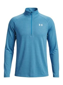 Under Armour Tech Men's 1/2 Zip Sweatshirts Blue - Blue - View 1
