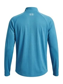 Under Armour Tech Men's 1/2 Zip Sweatshirts Blue - Blue - View 2