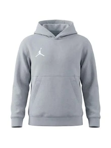 Jordan Kids Hoodie Grey - Grey - View 1