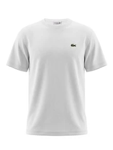 Lacoste Men's Cotton T-Shirt White - White - View 1