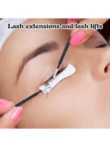 400 Micro Cotton Swabs For Eyelash Extension, Disposable Eyelash Extension Supplies, With A 2 Mm Micro Brush Head, A Precision Micro Brush, And A Micro Applicator Brush With An Extra-Fine Fiber Brush Head (200 White Swabs And 200 Black Swabs) - Multicolor - View 5