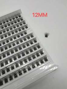 1 Bộ 120 Cụm Mi Nối Manga 0.07mm D Curl 8-16mm Mi giả dày dặn, tự làm tại nhà, tạo vẻ ngoài tự nhiên và ấn tượng cho đôi mắt. - C - Xem 7