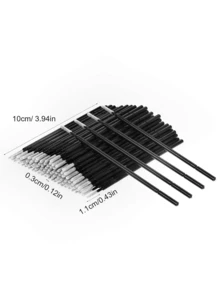 400 Micro Cotton Swabs For Eyelash Extension, Disposable Eyelash Extension Supplies, With A 2 Mm Micro Brush Head, A Precision Micro Brush, And A Micro Applicator Brush With An Extra-Fine Fiber Brush Head (200 White Swabs And 200 Black Swabs) - Multicolor - View 4