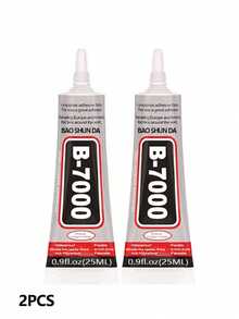Keo dán đá B-7000, 15/25/50/110ML (3.7 Fl Oz), Keo dán trong suốt siêu chắc, chất lượng cao dùng trong chế tác trang sức, chống thấm nước, dẻo dai, thích hợp cho vải, điện thoại, làm trang sức. - Keo B7000 - Xem 13