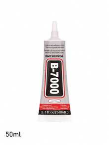 Keo dán đá B-7000, 15/25/50/110ML (3.7 Fl Oz), Keo dán trong suốt siêu chắc, chất lượng cao dùng trong chế tác trang sức, chống thấm nước, dẻo dai, thích hợp cho vải, điện thoại, làm trang sức. - Keo B7000 - Xem 14