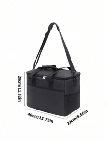 1 chiếc túi giữ nhiệt dung tích lớn, túi đá dày, túi đựng cơm trưa tiện dụng, túi dã ngoại cắm trại, đồ dùng cần thiết cho mùa tựu trường! - Nhiều màu - Xem 4