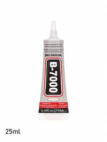 Keo dán đá B-7000, 15/25/50/110ML (3.7 Fl Oz), Keo dán trong suốt siêu chắc, chất lượng cao dùng trong chế tác trang sức, chống thấm nước, dẻo dai, thích hợp cho vải, điện thoại, làm trang sức. - Keo B7000 - Xem 15