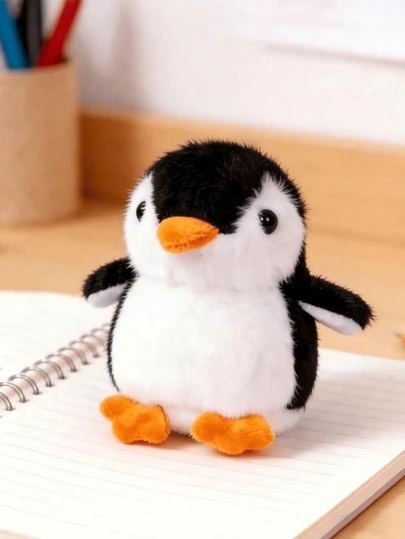 POKOJA LAND 1 Pack Cute Penguin Keychain Kawaii Penguin Stuffed Animal Keychain Backpack Pendants For Handbag, Purse, Backpack, Car Keys Decoration Pendant Gifts For Women Spring To Summer