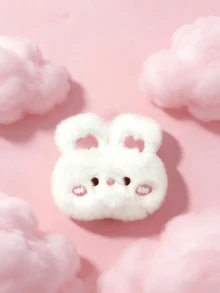 POKOJA LAND 1 Pack Cute Bunny Plush Keychain Mini Rabbit Keychain Purse Charm Pendant Gift For Women For Backpack,Purse,Handbag,Goody Bag Ornament For Goody Bag Spring To Summer - Multicolor - View 7