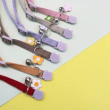 1 chiếc vòng cổ cho mèo có khóa an toàn điều chỉnh được và tháo rời, kèm mặt dây chuyền hình ngôi sao, phù hợp cho mèo nhỏ/vừa/lớn, quà tặng cho thú cưng. - Nhiều màu - Xem 5