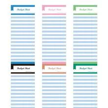 A6激光活页笔记本+现金预算活页账簿 返校季 - 多色 - 查看 4