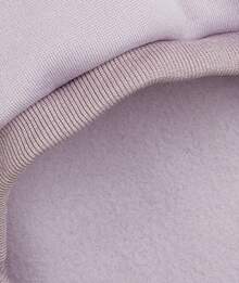 Ein Polyester-Lila Aufwärmhoodie aus der beliebten Dopamin-Farbserie, geeignet für den Innen- und Außenbereich für Katzen und Hunde - Mauve - Übersicht 4
