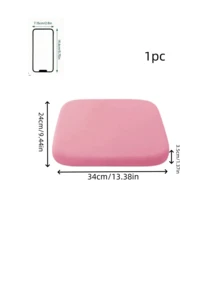 1 Đệm mút hoạt tính dày dặn - Gối tựa lưng công thái học siêu mềm, thoáng khí, dùng cho ghế văn phòng và ghế ô tô tại nhà/văn phòng, đệm ngồi bằng mút hoạt tính, vỏ bền, thoải mái khi ngồi tại nhà, thiết kế ôm sát cơ thể, mút mật độ cao, dành cho người làm việc văn phòng chuyên nghiệp. - Nhiều màu - Xem 2