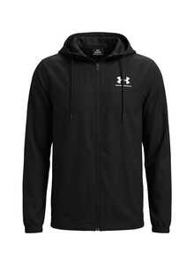 Under Armour Rival Men's Windbreaker Jackets Black - Black - View 1