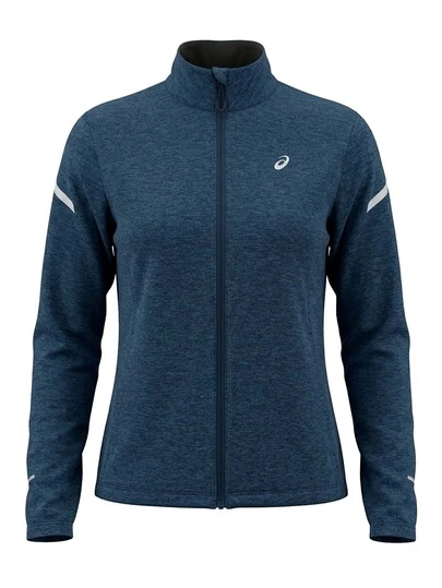 Asics Lite-Show Women's Full Zip Winter Jacket Blue