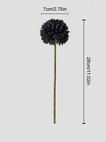 这款花束由人造菊花球、蒲公英和绣球花组成，非常适合作为礼物送给朋友或新娘，也可以作为婚礼花束，或用于装饰家居、办公室、咖啡馆、派对和婚礼。 - 黑色 - 查看 5