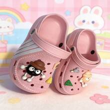 Zapatillas antideslizantes de EVA para mujeres, diseño de dibujos animados ligero y duradero - Azul - Ver 5