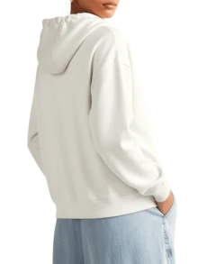 Women's Hoodies White - Ecru - View 5