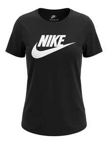 Sportswear Essentials Women's T-Shirt Black - Black and White - View 1