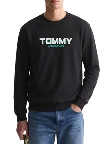 Tommy Hilfiger Men's Sweatshirts Black - Black - View 3