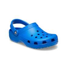 Crocs CLASSIC CLOG Women's Clogs Breathable Durable Ergonomic Summer Shopping Daily Blue 10001-4KZ - Blue Bolt - View 2