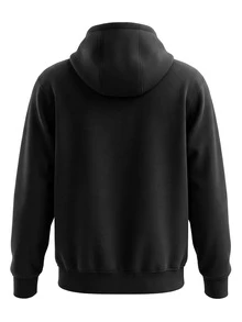 Club Men's Hoodie Black - Black - View 2