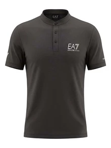 EA7 Men's Polo Shirt Black - Black - View 1
