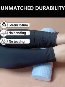 1 Buah Roller Pijat Busa Padat Kepadatan Tinggi, Untuk Pijat Jaringan Dalam Otot Punggung dan Kaki - Roller Busa - Alat Pijat Jaringan Dalam Kepadatan Sedang untuk Pijat Otot dan Pelepasan Myofascial - MultiWarna - View 4