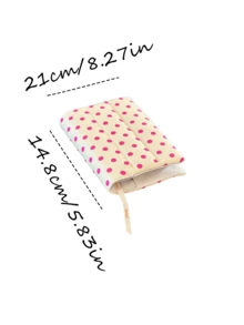 Muroi Mono 1 pieza 5 estilos de cubiertas de libros de tela multicolor, estilo Ins fresco con lunares y rayas, fundas de libros de algodón coloridas y lindas, adecuadas para libros de tamaño A5, protección de libros - Multicolor - Ver 11