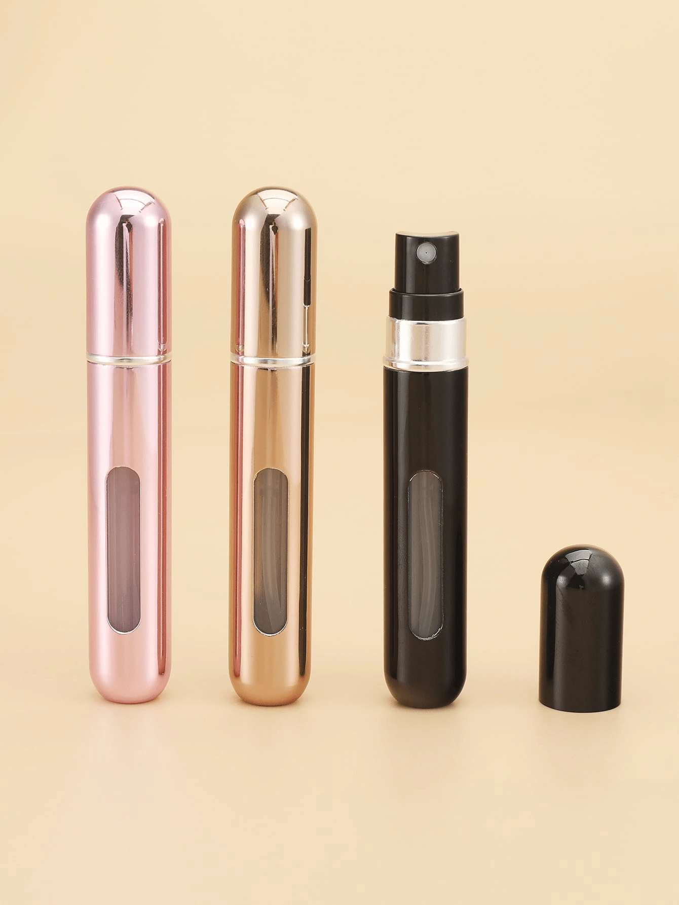 3 Pieces Of 8ml Bottom Perfume Filling And Dispensing Bottles - Multicolor - View 1