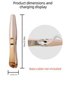 Teckwe Máy mài móng tay điện sạc lại, bộ dụng cụ khoan móng, máy đánh bóng móng đa chức năng, sạc USB - Máy mài móng dày, pin sạc 500mAh; Không bao gồm cáp dữ liệu. - Nhiều màu - Xem 6