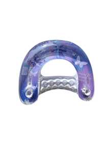 1pc Dreamy Mermaid Inflatable Water Float,Available In Purple And Pink, U-Shape Pool Lounger, Swimming Floating Bed, Summer Beach Leisure Floating Chair - U-recliner - View 7