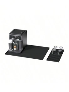 Alfombrilla de silicona para café, bandeja multifuncional para la encimera de la cocina o barra de café, protector para máquina de café - Multicolor - Ver 11