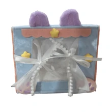 Giường ẩn náu dễ thương cho chuột Hamster | Ngôi nhà thú cưng bằng polyester mềm mại, kín đáo, ấm áp và thoải mái cho thú cưng nhỏ. - Xem 8