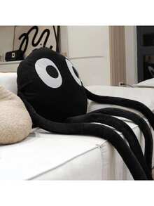 One Piece Of Soft, Black Charcoal Ball Stuffed Animal Toy, Funny Decorative Animal Toy, Decorative Pillow And Cushion For Home And Sofa, Christmas And Thanksgiving Gift - Multicolor - View 9