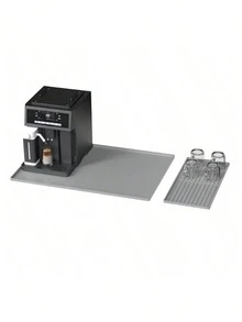 Alfombrilla de silicona para café, bandeja multifuncional para la encimera de la cocina o barra de café, protector para máquina de café - Multicolor - Ver 12