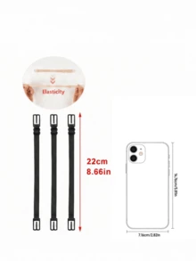 3 Dây Áo Ngực Co Giãn Chống Trượt Màu Mơ 22cm, Dây Áo Ngực Thể Thao Có Thể Điều Chỉnh Để Định Hình Và Cố Định Áo Ngực Chăm Sóc Cơ Thể, Thích Hợp Cho Du Lịch, Thể Thao, Ngoài Trời, Thắt Lưng, Đồ Dùng Học Tập Trở Lại Trường Học - Màu be - Xem 9