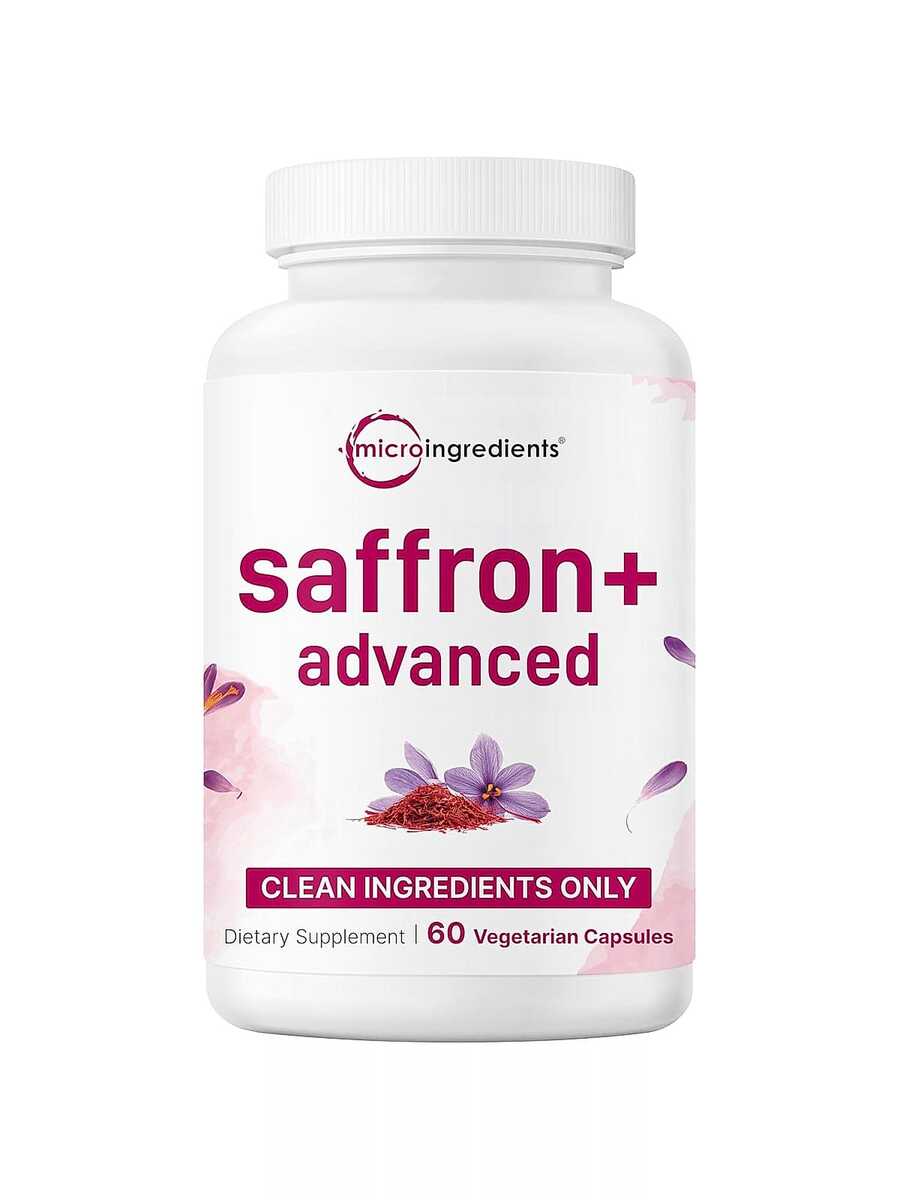 Micro Ingredients 藏红花+高级营养补充剂 60粒素食胶囊 - 60 Vegetarian Capsules - 查看 1