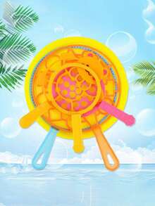 Bubble Wand Set - Large Size Bubble Wand, Fun Bubble Machine With Tray, Perfect For Outdoor Play, Birthday Parties & Games. Suitable For All Ages (Bubble Solution Not Included). Bubble Toys, Bubble Wands, Bubble Machines - Multicolor - View 5