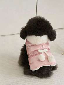 Áo khoác mùa thu đông cho chó, áo choàng, mũ, quần áo cho chó Teddy Dogfight, áo ấm mùa đông cho chó nhỏ, áo khoác cho chó cưng, quần áo cho chó. - Nhiều màu - Xem 6