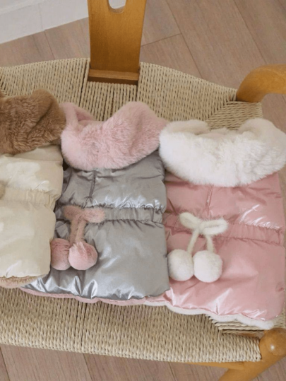 Áo khoác mùa thu đông cho chó, áo choàng, mũ, quần áo cho chó Teddy Dogfight, áo ấm mùa đông cho chó nhỏ, áo khoác cho chó cưng, quần áo cho chó.