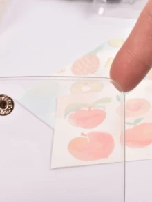 Bộ 1 cuốn sổ tay mini Macaron, sổ nhật ký cầm tay, 80 tờ giấy rời. - Nhiều màu - Xem 10