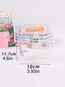 Bộ 1 cuốn sổ tay mini Macaron, sổ nhật ký cầm tay, 80 tờ giấy rời. - Nhiều màu - Xem 7