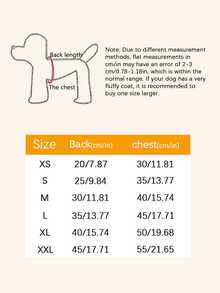 Áo khoác mùa thu đông cho chó, áo choàng, mũ, quần áo cho chó Teddy Dogfight, áo ấm mùa đông cho chó nhỏ, áo khoác cho chó cưng, quần áo cho chó. - Nhiều màu - Xem 2