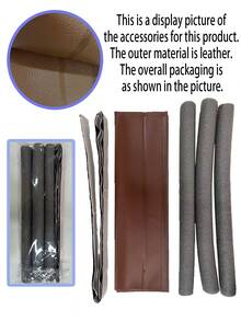 SHEIN 1pc Multi-Functional Leather Door Seal - Windproof, Soundproof, Waterproof, Insect-Proof, Self-Adhesive Windshield, Essential Door Seal For Your Home - Multicolor - View 18
