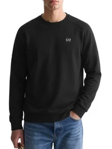 EA7 Men's Sweatshirts Black - 黑色 - 查看 1