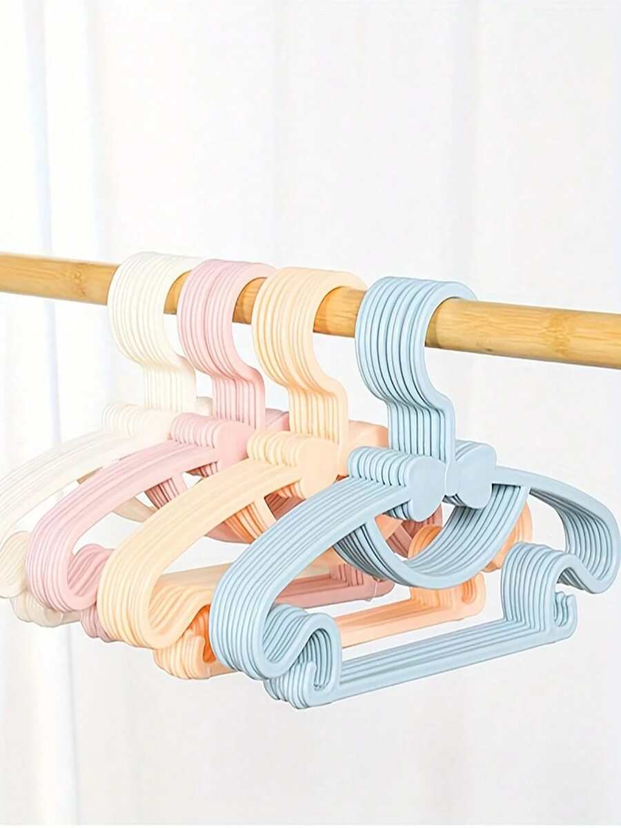 20/40PCS Multi-Function Seamless Non-Slip Clothes Hanger, Colorful Small Underwear Hanger For Home Use