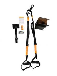 1 Dây kháng lực điều chỉnh được P3 dùng cho phòng tập thể dục tại nhà, tập toàn thân, chất liệu polyester, màu đen, dụng cụ tập thể dục. - Màu vàng - Xem 15